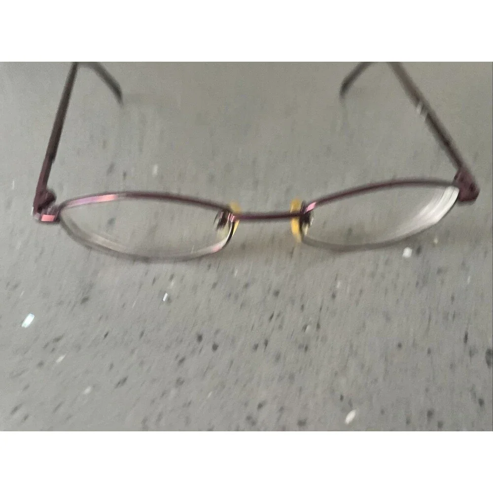 Rims Eyeglasses Frames only T6400 1184 47-20-135 full rim purple Glasses